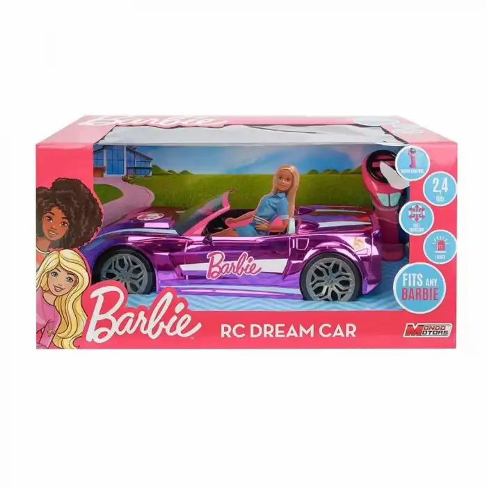 Barbienin Uzaktan Kumandalı Rüya Arabası 42 cm - 81528