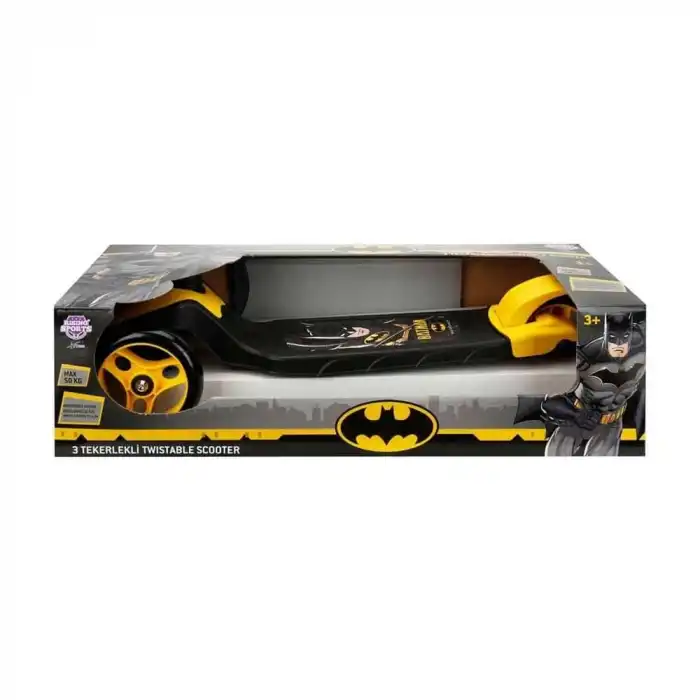 Batman 3 Tekerlekli Twistable Scooter