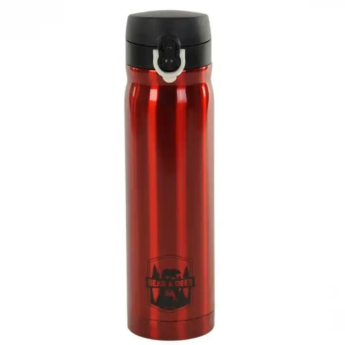 Bear&Deer Otomatik Kapak Termos Matara 500 ml 0003