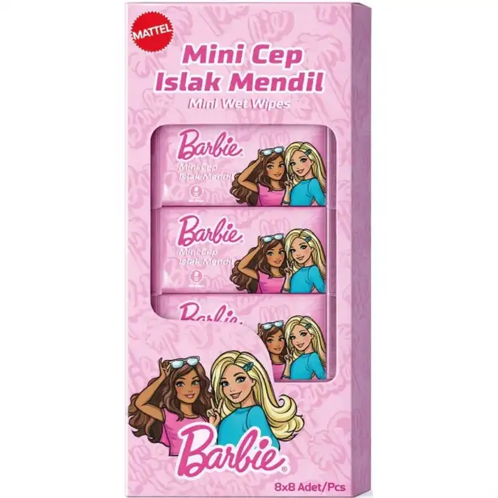 Bebek Islak Mini Cep Mendili 8li