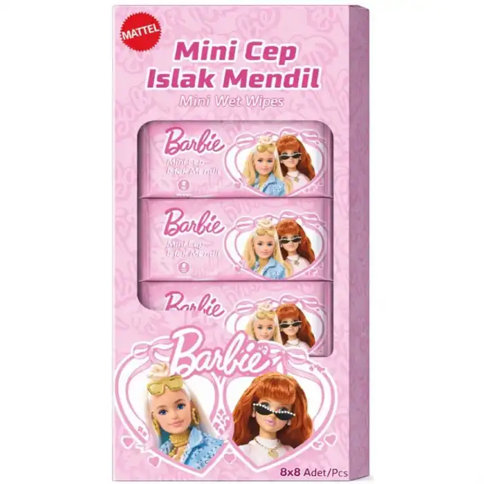 Bebek Islak Mini Cep Mendili 8li
