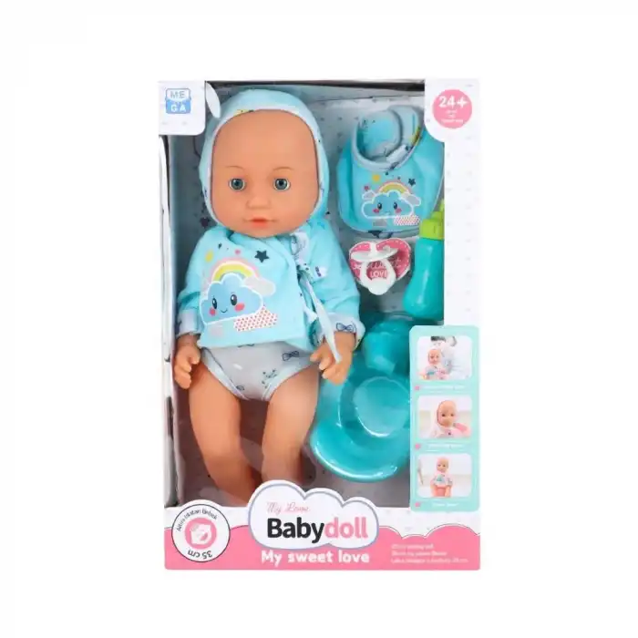 BEBEK VE TUVALET EĞİTİMİ SETİ 35 CM-MEGA