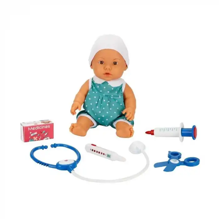 Bebelou Doktor Zamanı Sesli Bebek