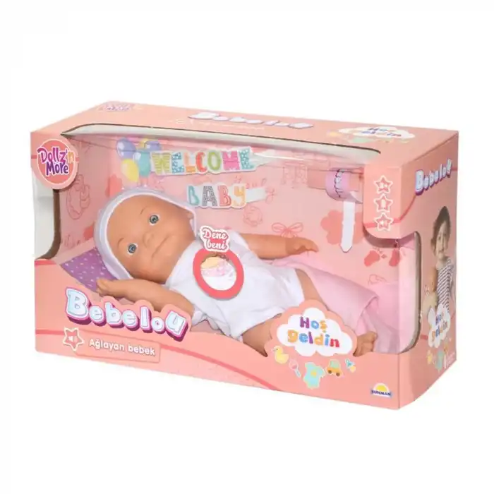 Bebelou Hoş Geldin Bebeği Sesli 30 cm