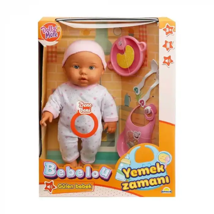 Bebelou Yemek Zamanı Sesli Bebek