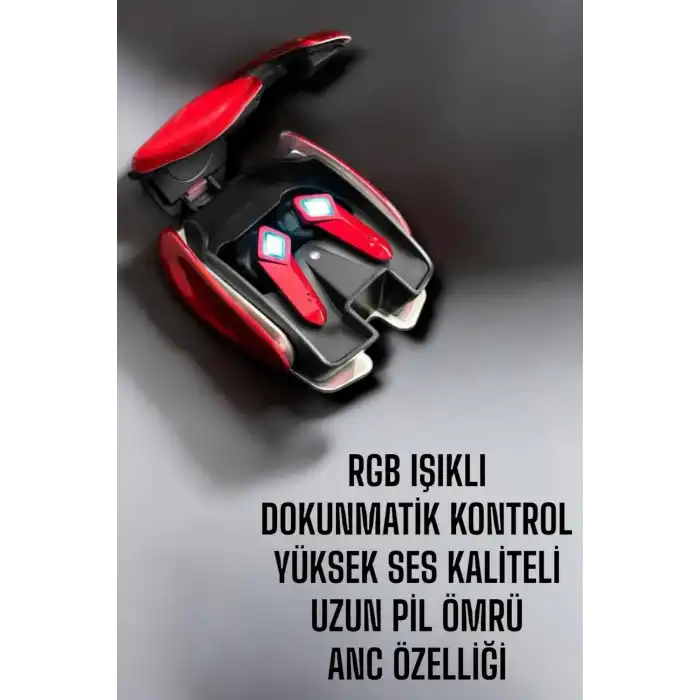 Bluetooth 5.1 Kablosuz Kulaklık Uzun Pil Ömrü ve Gürültü Engelleme