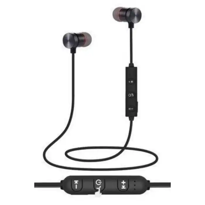 Bluetooth Bağlantılı Kablolu Mıknatıslı Sport Kulaklık