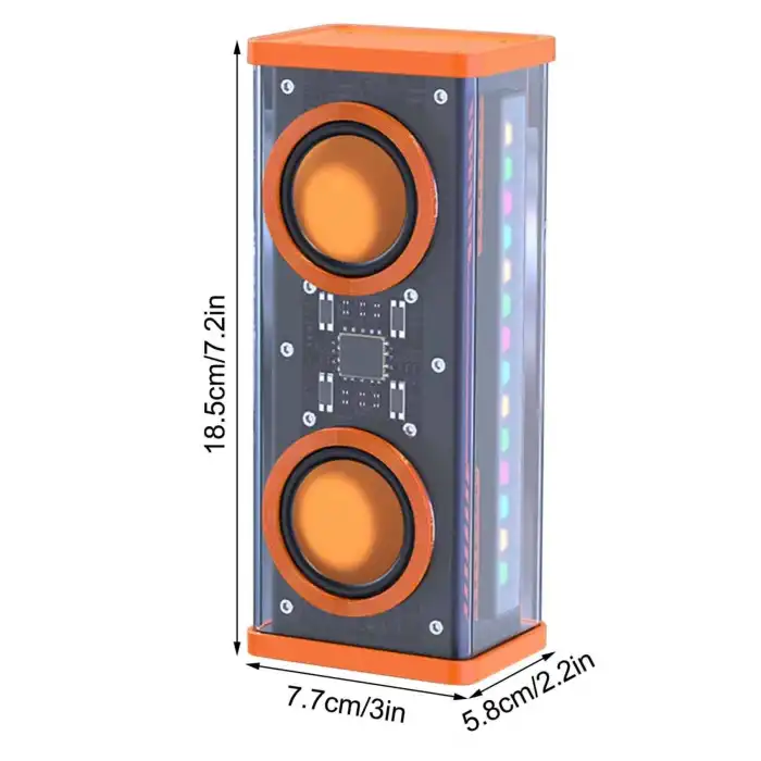 Bluetooth Hoparlör Taşınabilir Hoparlör 5.0 Bluetooth TWS Stereo Kablosuz