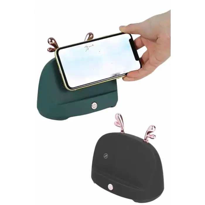 Bluetooth Hoparlör Uzun Pil Ömrü Yüksek Ses Kaliteli Kablosuz Telefon Tutma