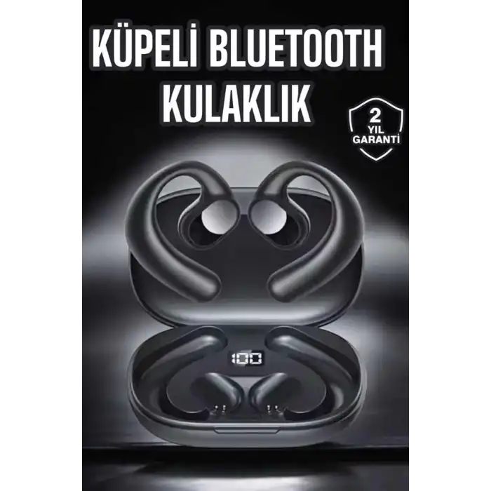 Bluetooth Kulaklık Küpe Görünümlü Yüksek Ses Kaliteli Gamer Kulaklık