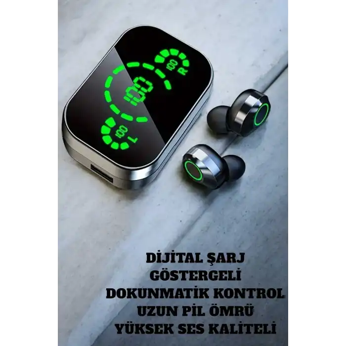 Bluetooth Kulaklık Mikrofonlu Dokunmatik Kontrol Anc Özelliği