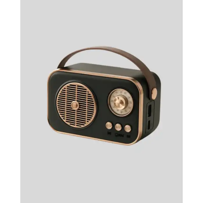 Bluetooth’lu Retro Radyo – FM Destekli Nostaljik Hoparlör