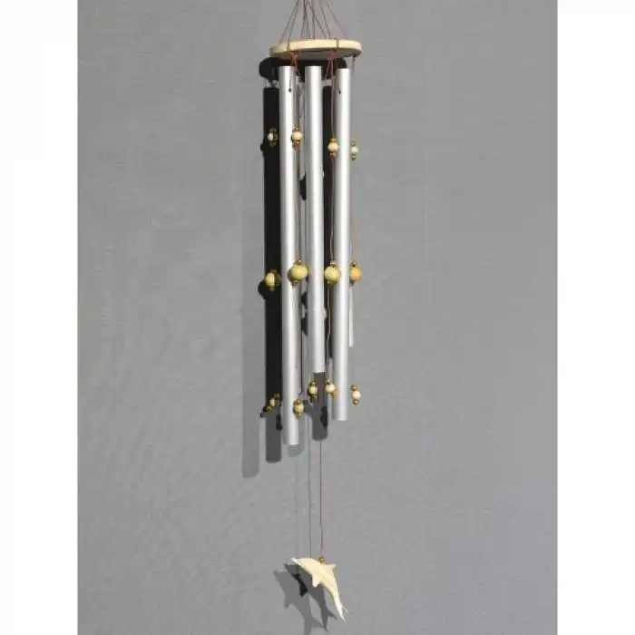 Boncuklu Metal Rüzgar Çanı Model 1