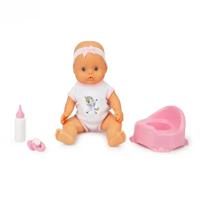 Boubou Altını Islatan Sesli Bebek Seti 30 cm - S02030121