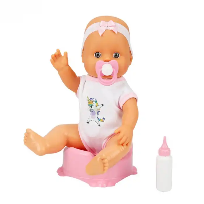Boubou Altını Islatan Sesli Bebek Seti 30 cm - S02030121