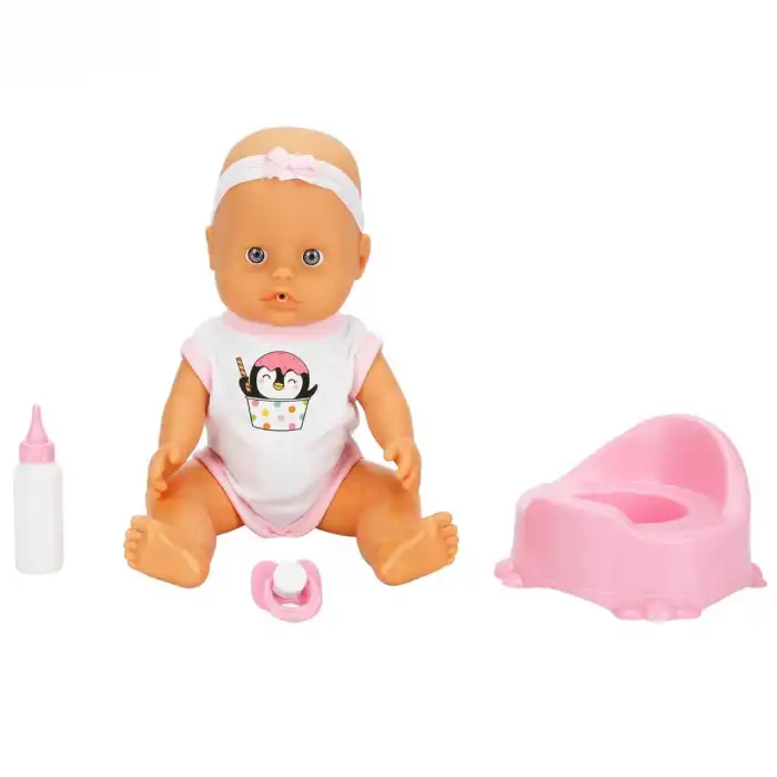 Boubou Sesli Altını Islatan Bebek Seti 30 cm - S00003451