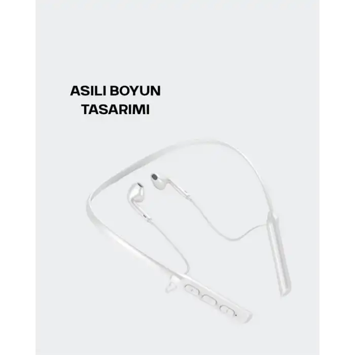 Boyun Askılı Kablosuz Kulaklık – Uzun Süreli Batarya Performansı
