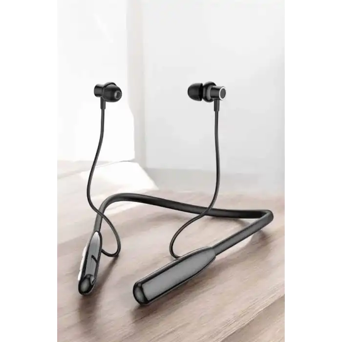 Boyun Bantlı Bluetooth Kulaklık Yüksek Ses Kaliteli 100 Saat Kulaklık
