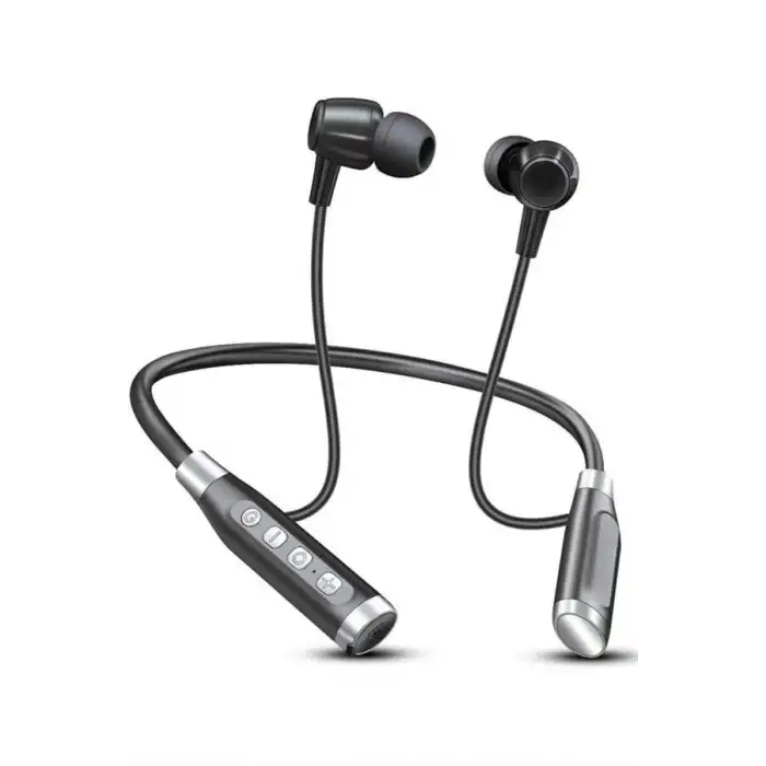 Boyun Bantlı Kulak İçi Kablolu Yüksek Ses Kaliteli Bluetooth Kulaklık