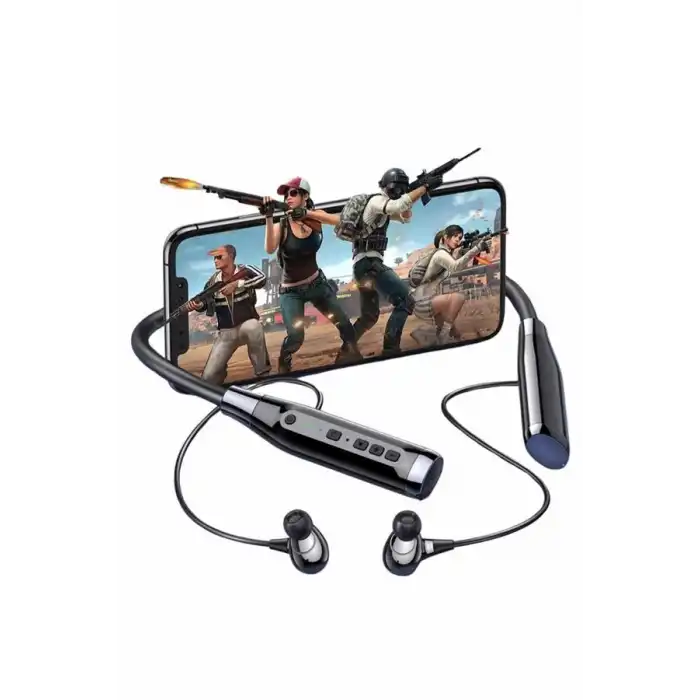 Boyun Bantlı SD Kart Girişli Yüksek Perfomanslı Bluetooth Kulaklık