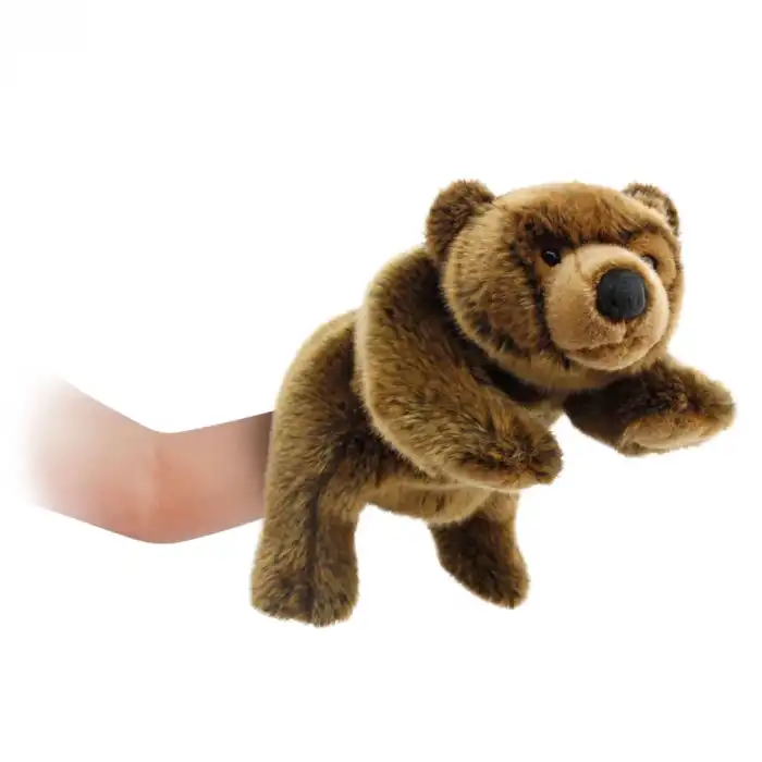 Boz Ayı Kukla (Tüm Beden) 30 cm