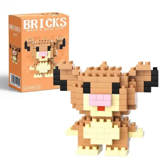Aslan Kral Simba Mini Lego Figürü