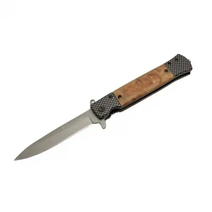 Eco Lounge Browning HC02 Damalı Çakı 22 cm Manuel, Kemerlikli
