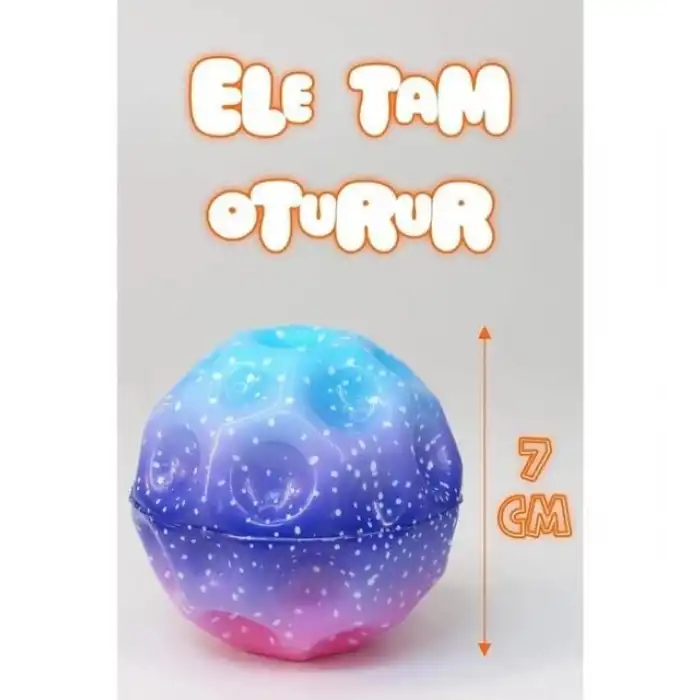 BSF-101 MOONBALL AY TOPU IŞIKLI 70MM -CNS