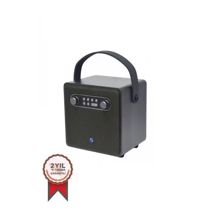 Bts-1688 Yeşil Mikrofonlu Karaoke Bluetooth Hoparlör