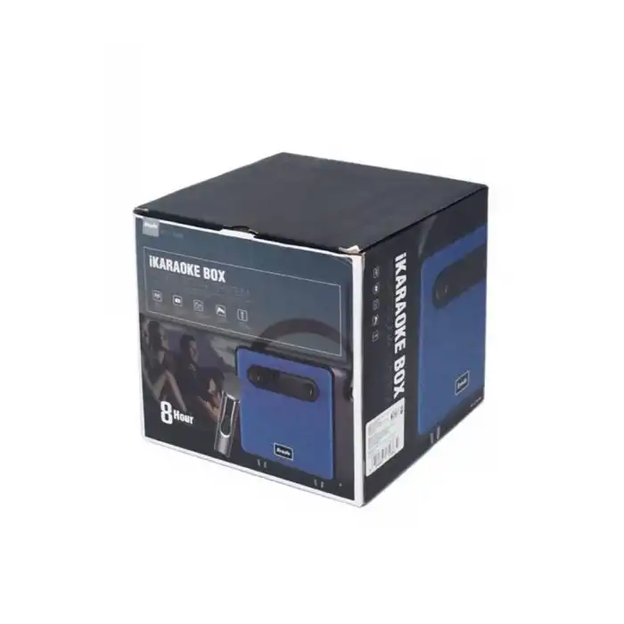 Bts-1688 Yeşil Mikrofonlu Karaoke Bluetooth Hoparlör