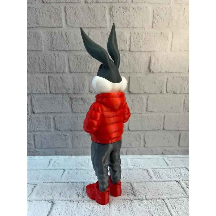 Bugs Bunny Dekoratif Figür 10×34 Cm Modern Tasarım