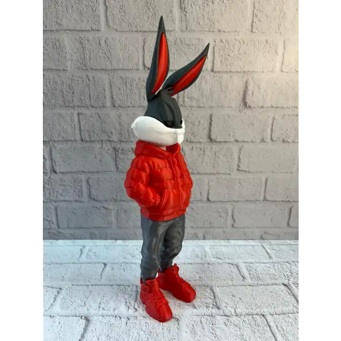 Bugs Bunny Dekoratif Figür 10×34 cm Modern Tasarım