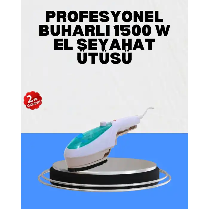 Buharlı Kırışıklık Giderici Pratik Ev ve Seyahat Ütüsü