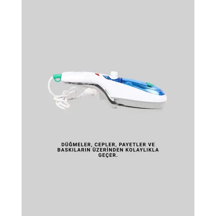 Buharlı Pratik Ütü Seyahat Tipi Kırışıklık Giderici