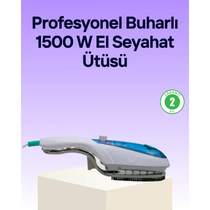 Buharlı Ütü Askıda Kullanım Kolaylığı ile Pratik Çözüm