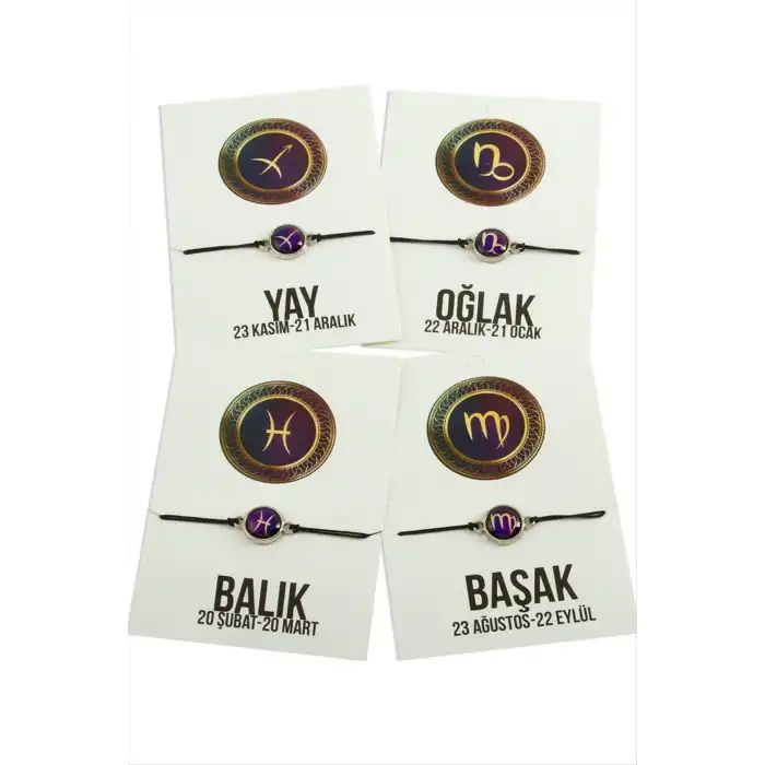 Burç İp Bileklik