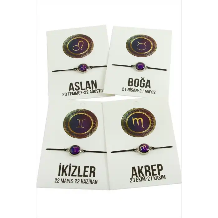 Burç İp Bileklik