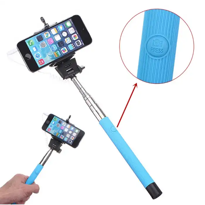 BX AKSESUAR 102 CM AUX GİRİŞLİ SELFİE ÇUBUĞU SÇ04
