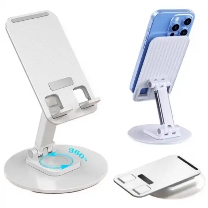 BX AKSESUAR METAL 360° DÖNEBİLEN KATLANIR TELEFON VE TABLET STANDI MCTT13