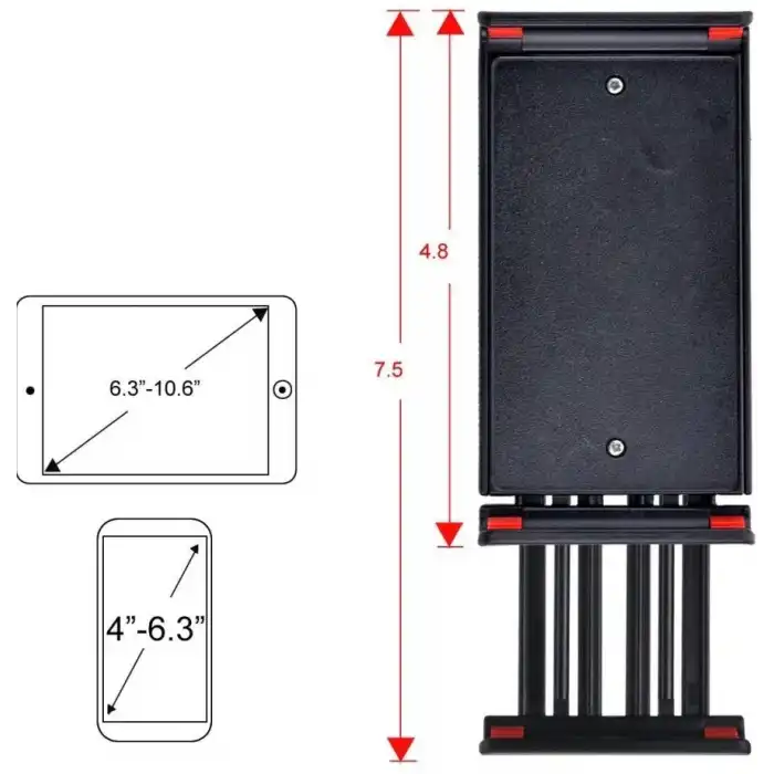 BX AKSESUAR SIKIŞTIRMALI MASAÜSTÜ TABLET VE TELEFON TUTUCU BAŞLIĞI MCTT10