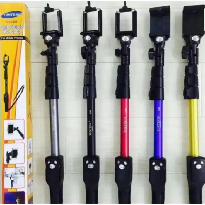BX AKSESUAR YT-1288 BLUETOOTH KUMANDALI PROFESYONEL  MONOPOD SELFİE ÇUBUĞU SÇ01
