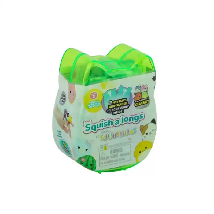 BX AL0001 Squish a longs 2 Figür + Yüzük Sürpriz Paket Seri 2