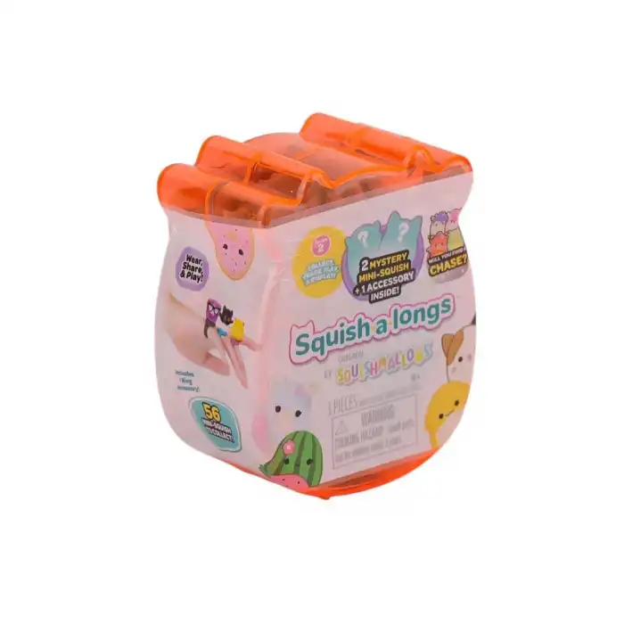 BX AL0001 Squish a longs 2 Figür + Yüzük Sürpriz Paket Seri 2