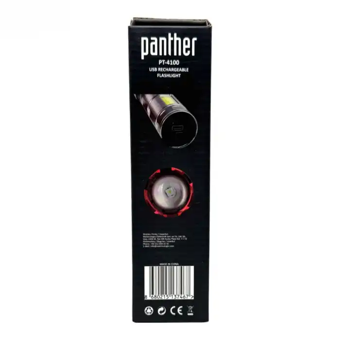 BX PT-4100 USB ŞARJLI EL FENERİ