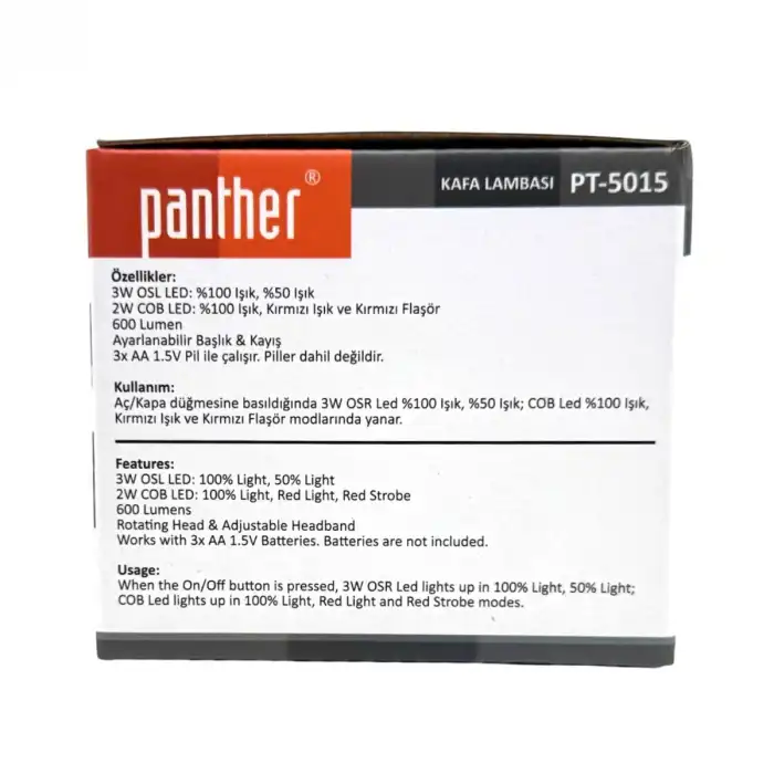 BX PT-5015 KAFA LAMBASI