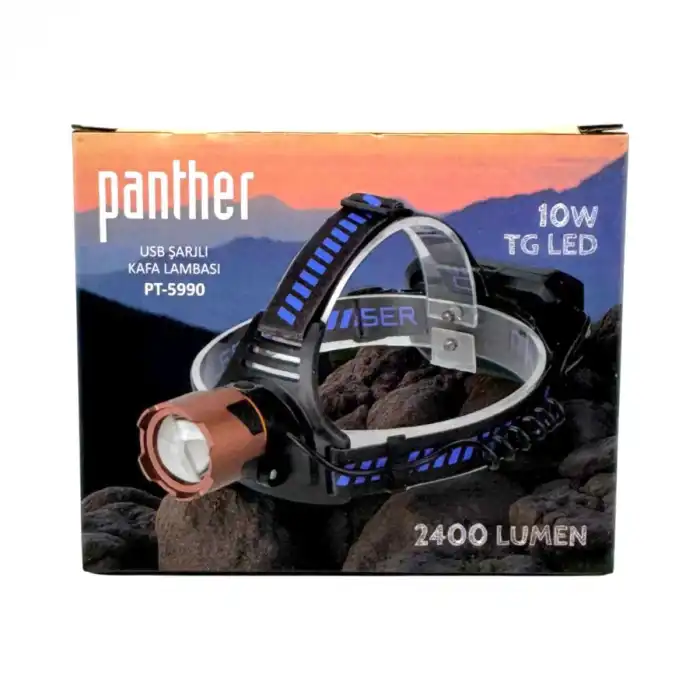 BX PT-5990 USB ŞARJLI KAFA LAMBASI