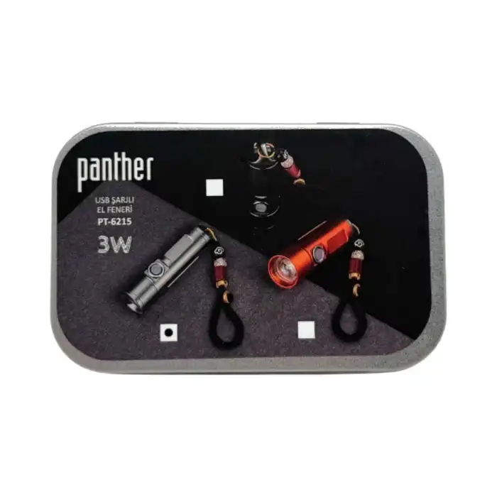 BX PT-6215 USB ŞARJLI EL FENERİ