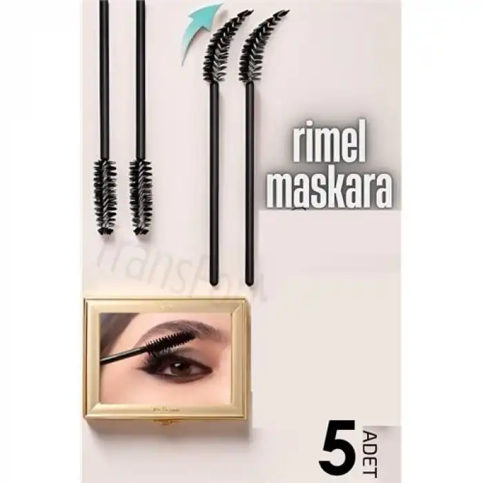 Rimel Maskara Fırçası Esnek 5 ADET