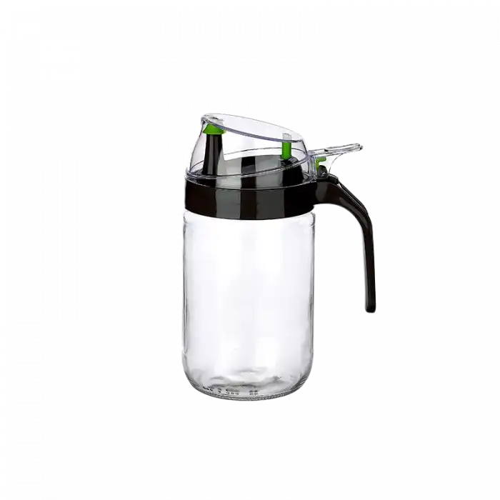 Cam Yağdanlık - Kulplu Sirkelik Sosluk 660ML (336336)