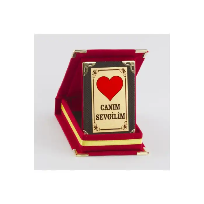 CAnım Sevgilim Plaketi